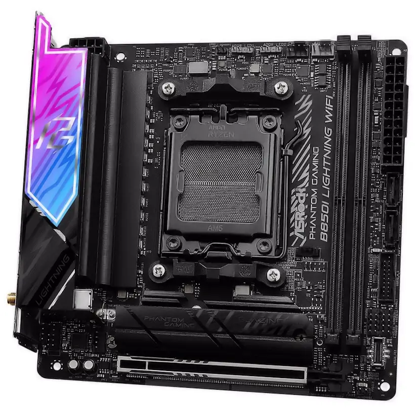 Informático Vicálvaro - Montaje Placa Base ASRock B850I Lightning WIFI Vicálvaro