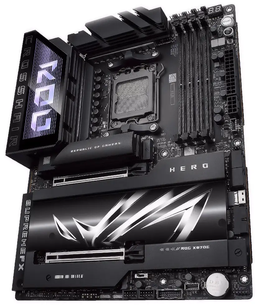 Informático Vicálvaro - Montaje Placa Base ASUS ROG CROSSHAIR X870E DARK HERO Vicálvaro