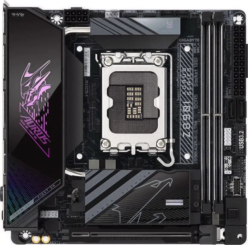 Montaje Placa Base Gigabyte Z890I AORUS ULTRA Gaming PC Vicálvaro